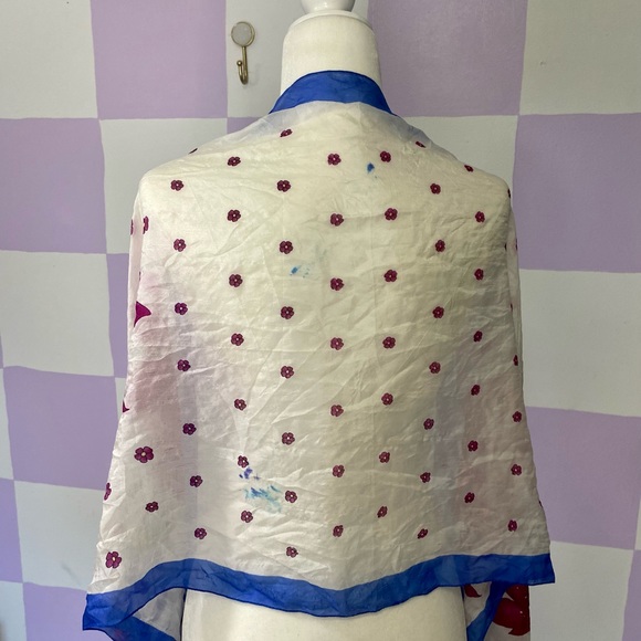*3 for $12* Hand Painted Silk Scarf - Picture 8 of 11